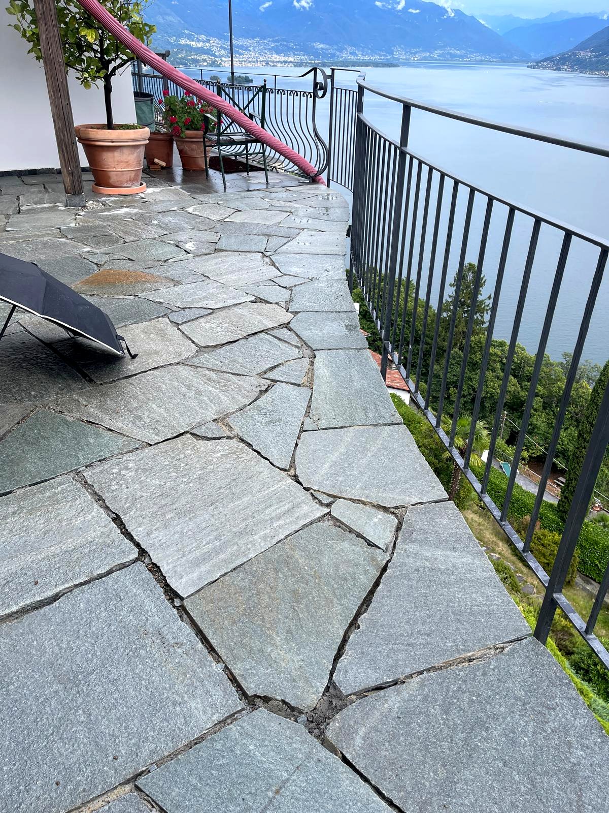 Steinplatten Brissago